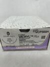 ETHICON VCP568H COATED VICRYL Plus Antibacterial (polyglactin 910) Suture, Reverse Cutting, Absorbable, CPX 48mm ½ Circle, Undyed Braided 27" =