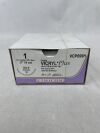 ETHICON VCP699H COATED VICRYL Plus Antibacterial (polyglactin 910) Suture, Reverse Cutting, Absorbable, OS-8 40mm ½ Circle, Undyed Braided 27"