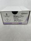 ETHICON VCPP41D COATED VICRYL Plus Antibacterial (polyglactin 910) Suture, Taper Point, Absorbable, CT-1 36mm ½ Circle, Undyed Braided 8-27" =