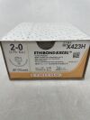 ETHICON X423H Ethibond Excel Non-Absorbable Braided Polyester Suture, Size 2-0, 30 in. Length, CT-1 Needle