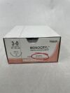 ETHICON Y944H Monocryl Absorbable Monofilament Poliglecaprone 25 Suture, Size 3-0, 36 in. Length, CT-1 Needle