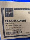 MEDLINE Plastic combs Black, 7”