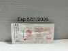 ETHICON GST60W RELOAD STAPLER, EXP 5/31/2026