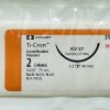 COVIDIEN REF 3147-83 Nonabsorbable Suture with Needle Ti-Cron™ Polyester KV-37 1/2 Circle Taper Cutting Needle Size 2 - 0 Braided Expired (EACH )