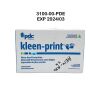PDC HEALTHCARE 3100-00-PDE Kleen-Print Mess-free Footprinter (25/BX) , EXP 2024/03