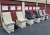 MIDMARK RITTER Ritter Midmark Exam Table Model 604 with New Creme Upholstery Exam Table