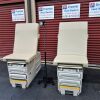 MIDMARK RITTER Ritter Midmark Exam Table Model 604 with New Creme Upholstery Exam Table