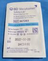 BD 367283 Vacutainer Push Button Blood Collection Sets; 23G x 3/4" x 12" (Box of 50)