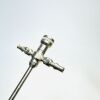 STRYKER REF 377-031-144/ 377-031-129 STRYKER Cannula 2 Rotating Stopcocks W/ Obturator 5mm