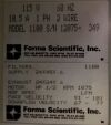 FORMA SCIENTIFIC 1100 FUME HOOD