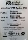 APPLIED BIOSYSTEMS 9700 GENEAMP PCR SYSTEM