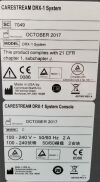 CARESTREAM DRX-1 SYSTEM CONSOLE
