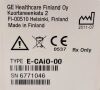 GE HEALTHCARE E-CAiO-00 GAS MODULE