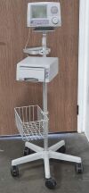 SUMMIT DOPPLER  ANALOG FETALGARD LITE rolling cart Pharmacy/Med Cart