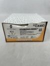 ETHICON CX45D ETHIBOND EXCEL Polyester Suture, Taper Point, Non-Absorbable, MO-6 26mm ½ Circle, Green Braided 8-18" = 45cm, Size: 0
