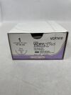 ETHICON VCP741D COATED VICRYL Plus Antibacterial (polyglactin 910) Suture, Taper Point, Absorbable, CT-1 36mm ½ Circle, Violet Braided 8-18" =