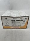 ETHICON X412H ETHIBOND EXCEL Polyester Suture, Taper Point, Non-Absorbable, CT-2 26mm ½ Circle, Green Braided 18" = 45cm, Size: 0