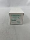 S.JACKSON PL-40 3/8 Circle Reverse Cutting Needle (24.3mm), USP 4-0 SUPRAMID EXTRA white cable-type Nylon, 36"