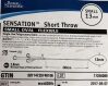 BOSTON SCIENTIFIC 6269 SENSATION SHORT THROW POLYPECTOMY SNARE 13MM FLEXIBLE, SMALL OVAL(X)