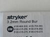 STRYKER 3.2mm Round Bur  1608-002-011  Exp.2025-08  (A22) 3.2mm Round Bur