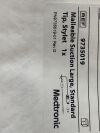 MEDTRONIC Malleable Suction Large, Standard Tip, Stylet  9735019  Exp.2025-03  (B6) Malleable Suction Large Standard