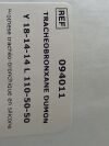 NOVATECH Tracheobronxane Dumon  094011  Exp.2024-11  (B21) Tracheobronxane Dumon