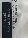 BARD 3DMax MID Anatomical Mesh: Medium, Right 3" x 5" 0116320 Exp.2026-12  (B22) 3D Max Mid