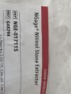 COOK MEDICAL NGage Nitinol Stone Extractor: 1.7F x 115cm x 8mm G48294 Exp.2027-11  (B14) Ngage Nitinol Stone Extractor