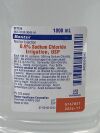 BAXTER 0.9% Sodium Chloride Irrigation USP  2F7124  Exp.2026-11  (K43#2) 0.9% Sodium Chloride Irrigation USP