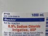 BAXTER 0.9% Sodium Chloride Irrigation USP  2F7124  Exp.2026-11  (K43#2) 0.9% Sodium Chloride Irrigation USP