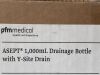 PFM MEDICAL Box of 10 Asept 1000ml Drainage Bottle w/Drain Line  M7050   Exp.2025-11  (R7) ASEPT 1,000mL Drainage Bottle