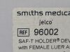 SMITHS MEDICAL Box of 50 Saf-T Holder Device  96002 Exp.2025-09  (R3) Saf-T Holder Device