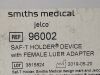 SMITHS MEDICAL Box of 50 Saf-T Holder Device  96002  Exp.2024-05  (R3) Saf-T Holder Device