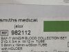 SMITHS MEDICAL Box of 50 Saf-T Wing Blood Collection Set  982112  Exp.2024-02 to 2024-06  (R4) Saf-T Wing Blood Collection Set