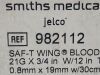 SMITHS MEDICAL Box of 50 Saf-T Wing Blood Collection Set  982112  Exp.2024-02 to 2024-06  (R4) Saf-T Wing Blood Collection Set