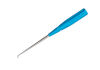 BOSS 70-8696 Color Cervical Curette, Turquoise 10", 90 Deg Angled, Size 3-0