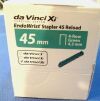 INTUITIVE SURGICAL DAVINCI 48445G (Lot of 5 Boxes) Xi EndoWrist Stapler 45 Reload 45mm, 4-Row, Green, 4.3mm (12/Box) (X)