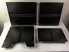 4 unlabeled boards with philips head screw posts Surgical Table Boards, unlabeled