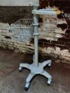 GCX Miscellaneous Vital Signs Patient Monitor Roll Stand with Basket Monitor Stand