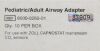 ZOLL Pediatric/Adult Airway Adapter 8000-0260-01 Box Of 10 - 199037 Airway Clearance Device