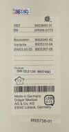 DRAEGER Drager Apollo Anesthesia Machine 8603800-31 - 199146 Anesthesia Machine