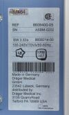 DRAEGER Drager Fabius Tiro Anesthesia Machine 8608400-05 - 199803 Anesthesia Machine