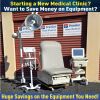 MIDMARK RITTER Exam Table Ritter Midmark Power Model 623 Exam Table