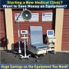 MIDMARK RITTER Ritter Midmark Power Exam Tables Model 623 Exam Table