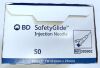 BD 305902 SafetyGlide 23G x 1” TW (0.6mm x 25mm) Injection Needle (BOX/50) 2027/10/31-2028/06/30