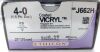 ETHICON J662H Coated Vicryl Absorbable Braided Polyglactin 910 Suture, Size 4-0, 27 in. Length, KS Needle (BOX/36) 2027/01/31) Sutures