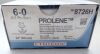 ETHICON 8726H Prolene Non-Absorbable Monofilament Polypropylene Suture, Size 6-0, 24 in. Length, C-1 Needle (BOX/36) 2029/06/30 Sutures