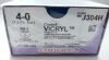 ETHICON J304H 4-0 27" Coated Vicryl Violet Braided Polyglactin 910 RB-1 (BOX/36) 2028/06/30 Sutures