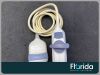 GE 2007 RAB2-5-D IPX7 CURVED ARRAY TRANSDUCER PROBE REF H48651MN  FOR PARTS OR REPAIR Ultrasound Transducer