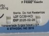 ETHICON Lot of 12 Prolene  8697 Exp.2025-02  (V18) Prolene